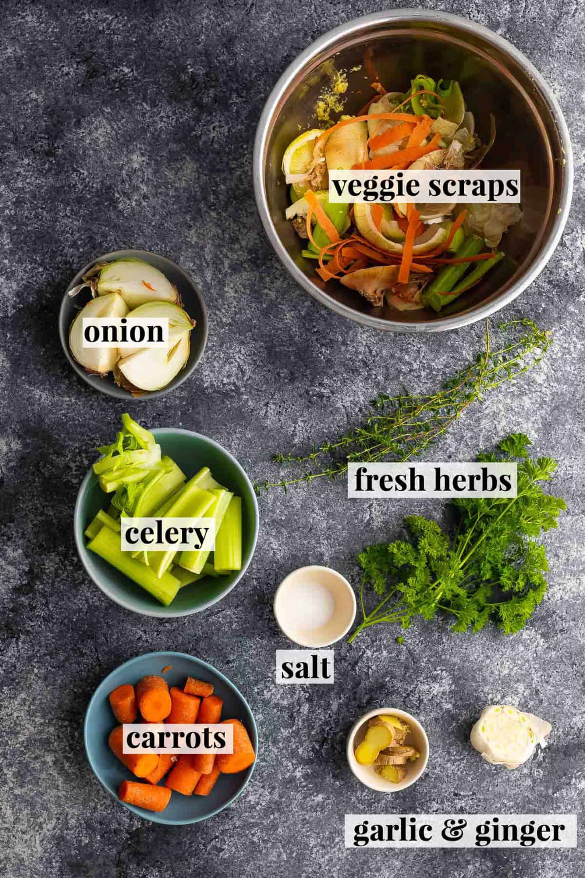 Instant Pot Vegetable Stock Sweet Peas and Saffron