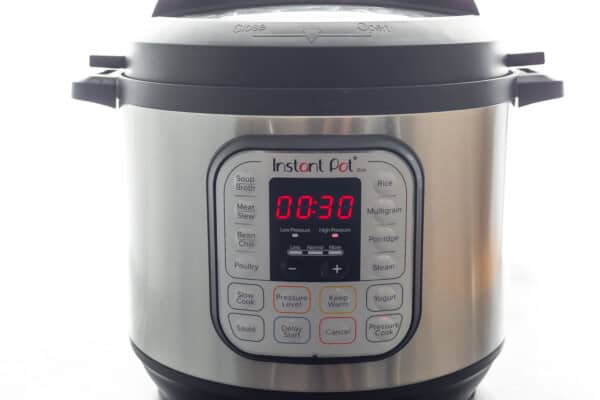 instant pot with 30 minutes on the timer