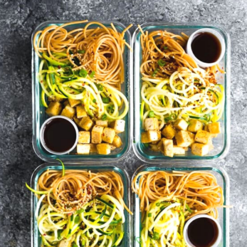 Zucchini Noodle Pad Thai - Sweet Peas and Saffron