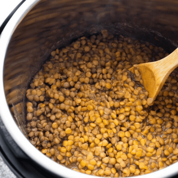 Instant pot lentils