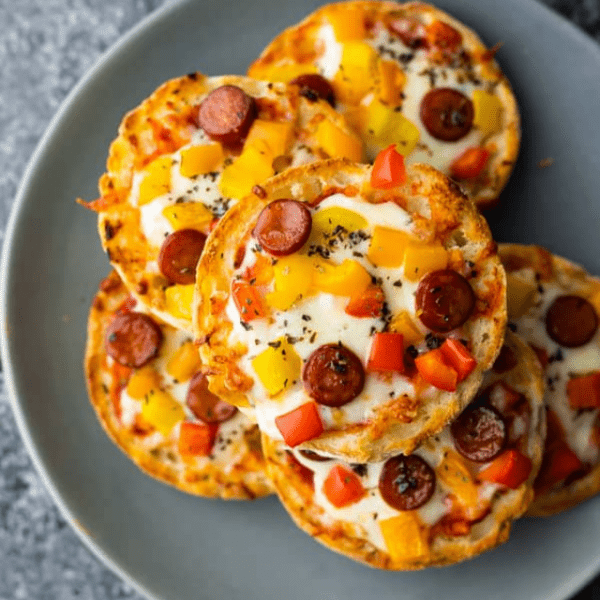 English muffin pizza recipe
