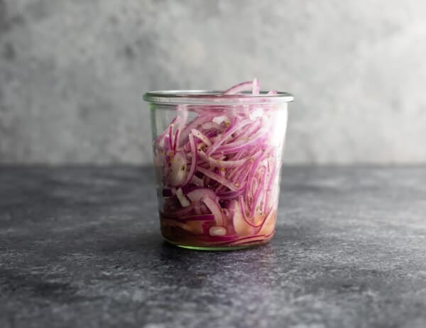 onions in jar before microwaving