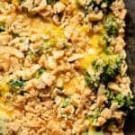 baked broccoli cheese casserole