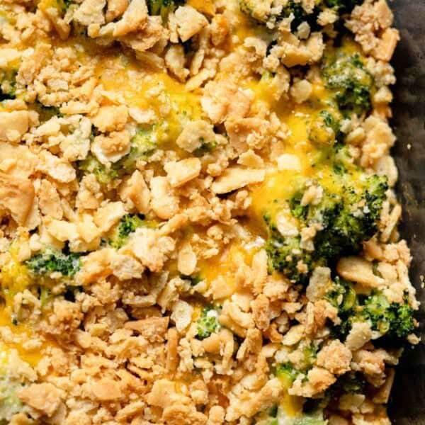 baked broccoli cheese casserole