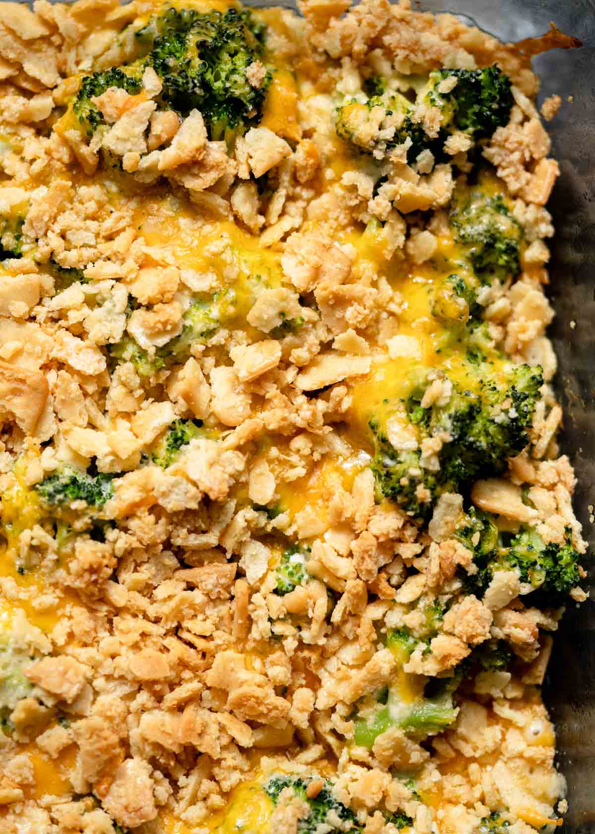 baked broccoli cheese casserole