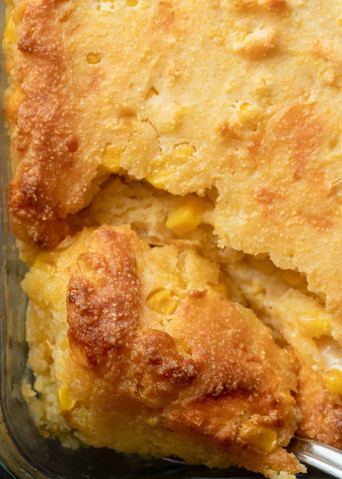 Easiest Corn Casserole (6 ingredients!)