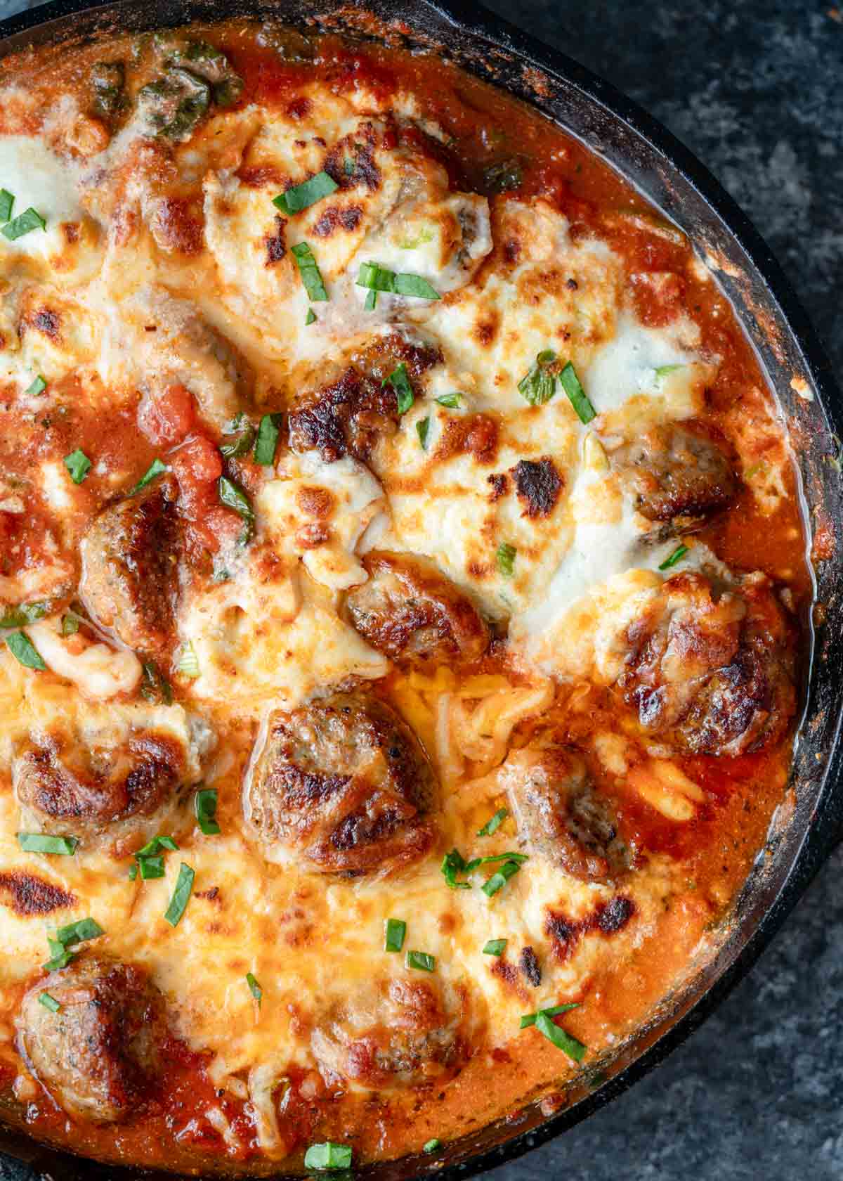 delicious meatball skillet quick enough for a weeknight family dinner