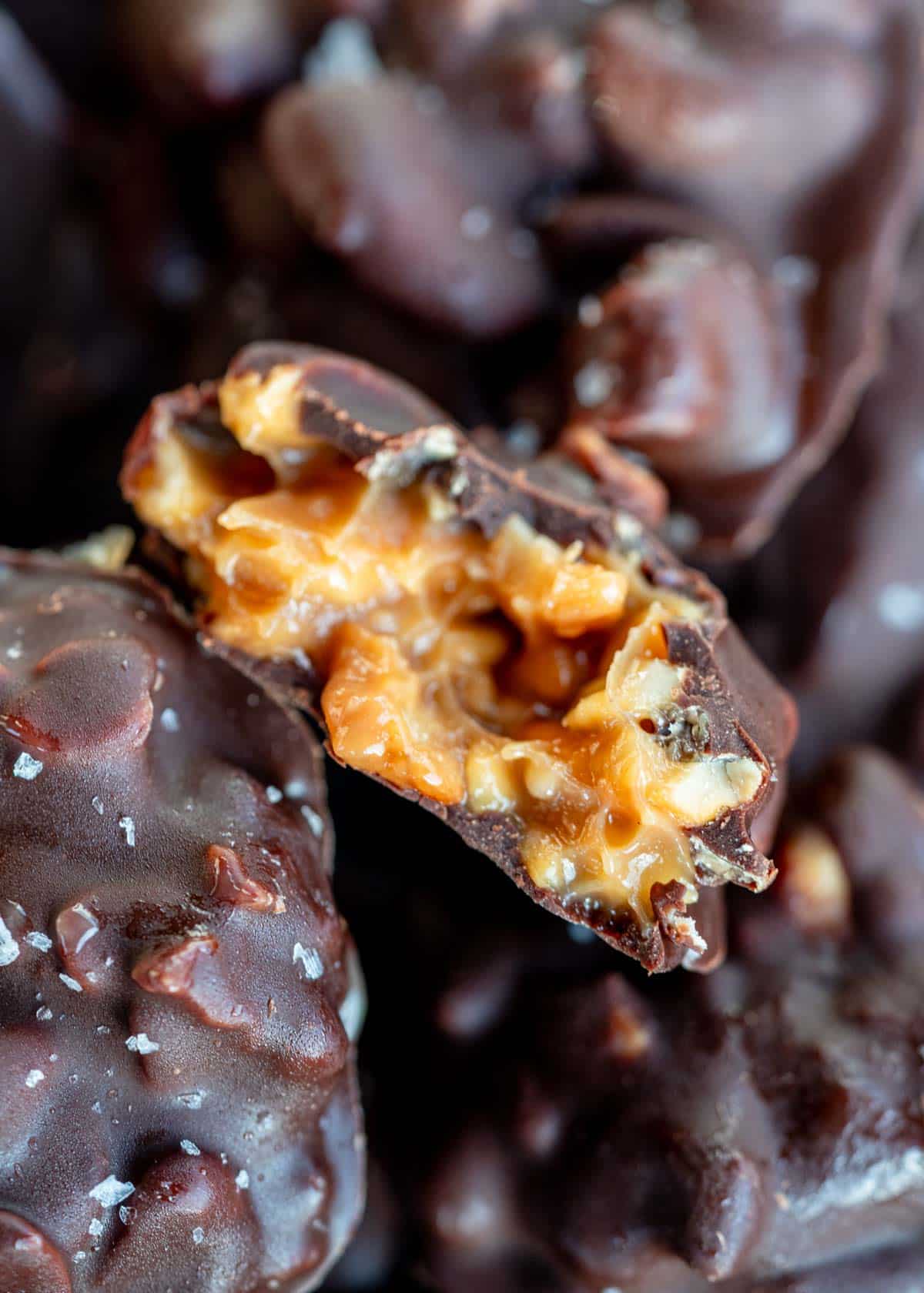 Caramel Cashew Clusters