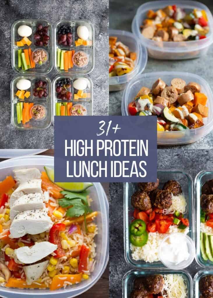 31+ High Protein Meal Prep Lunch Ideas - Sweet Peas and Saffron