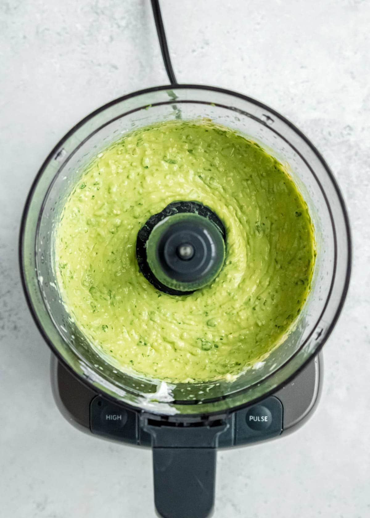 southwest chicken salad dressing in a food processor
