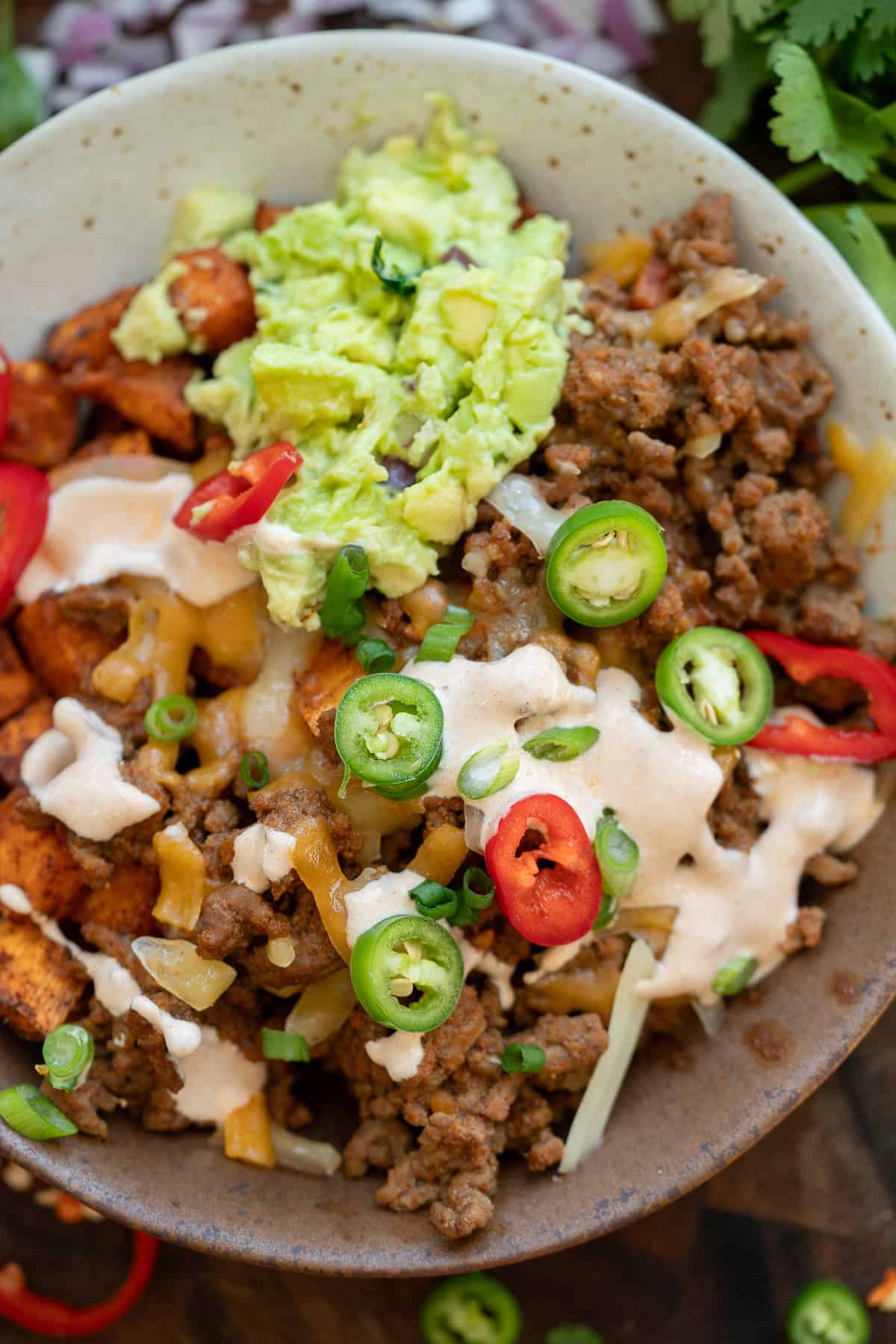 Sweet Potato Taco Bowls
